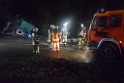 Container LKW umgestuerzt Koeln Brueck Bruecker- Dellbruecker Mauspfad P302